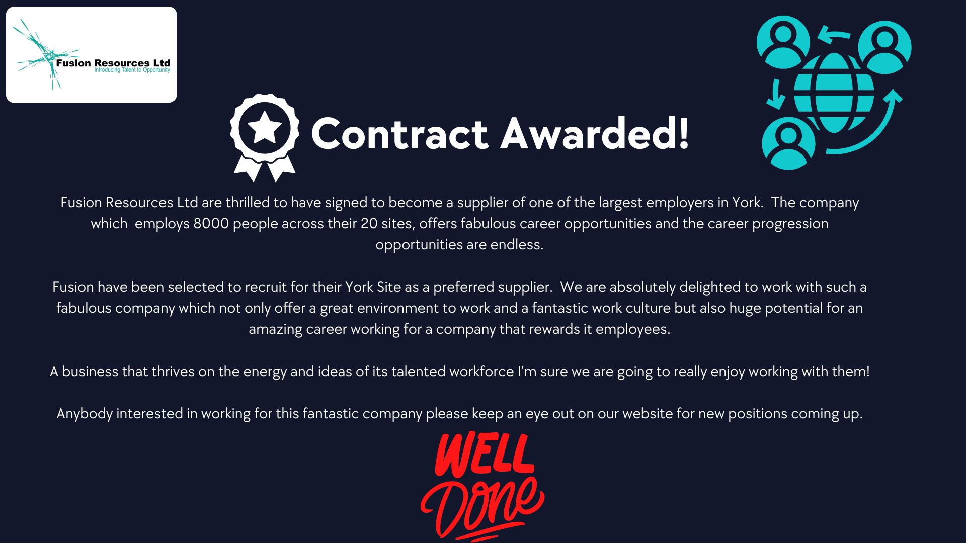 Contract awarded