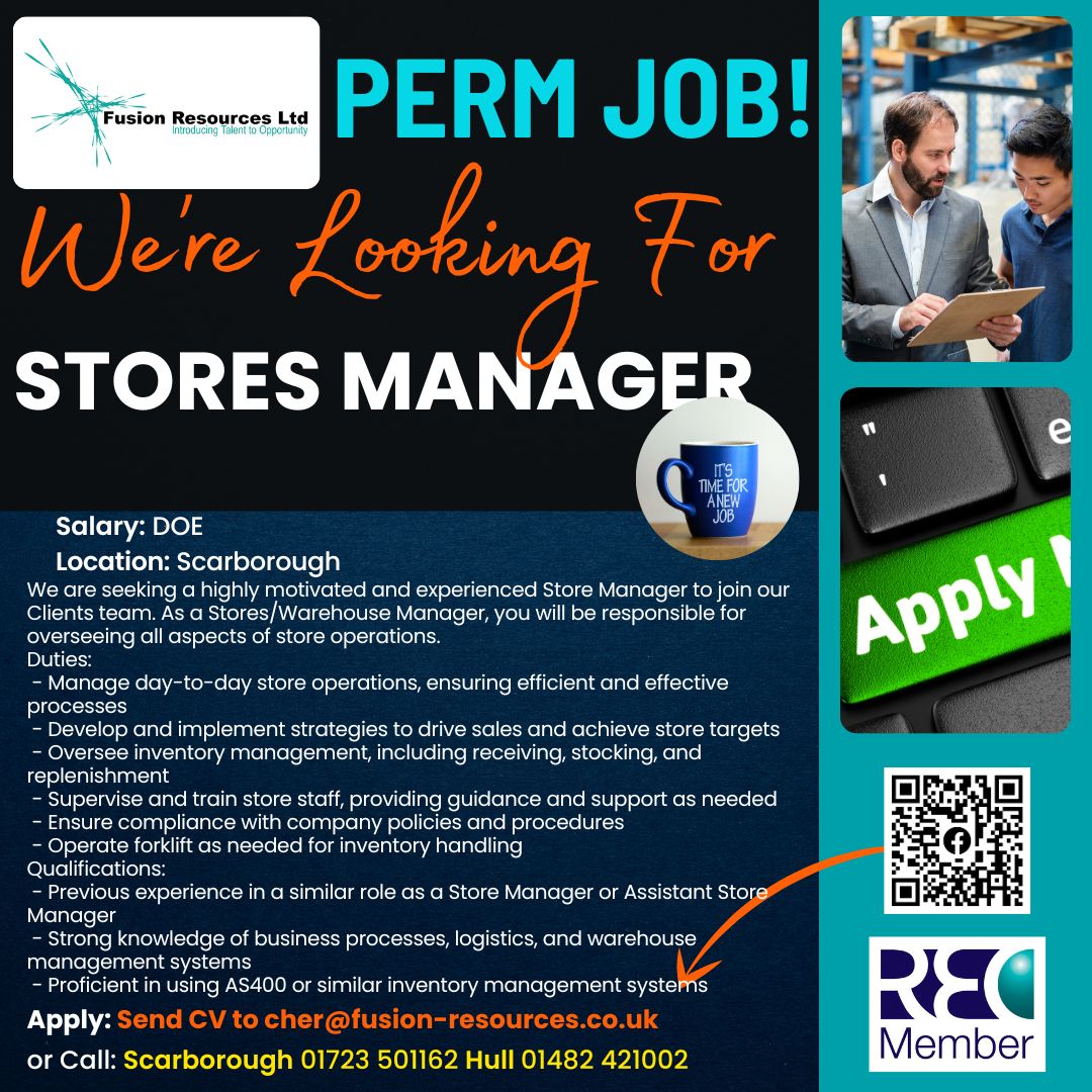 Stores Manager