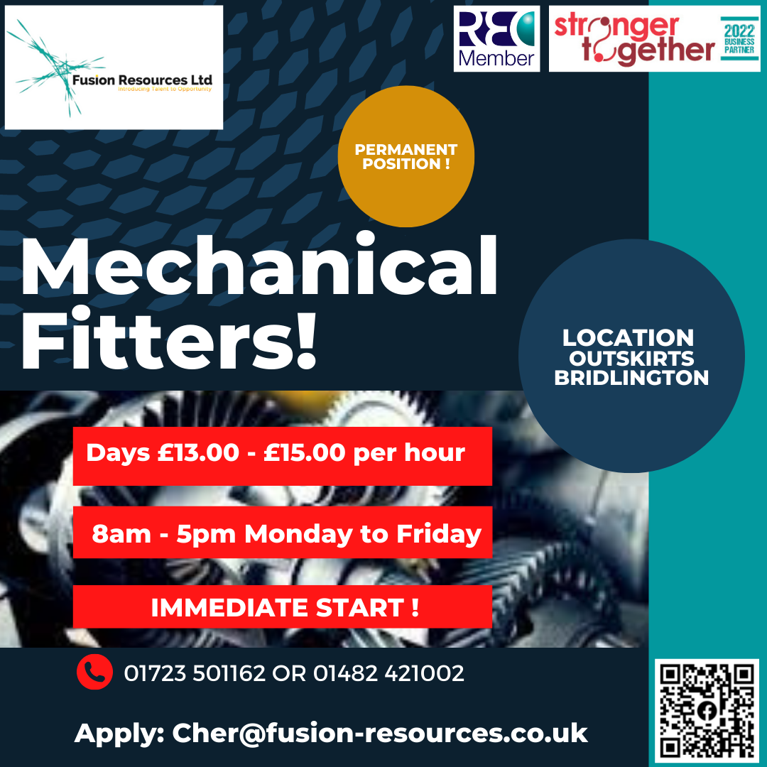 Mechanical Fitters x 5